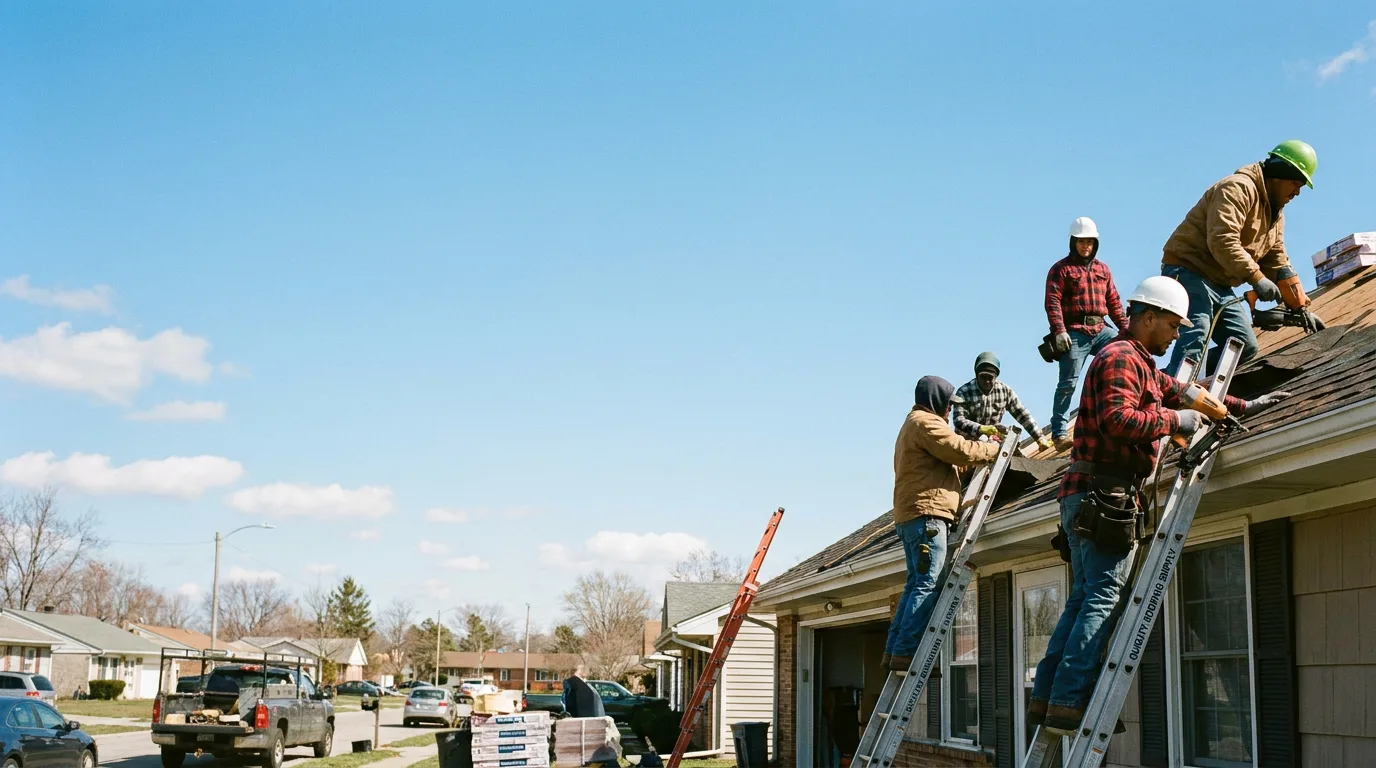 Roofing in Emden, IL near me